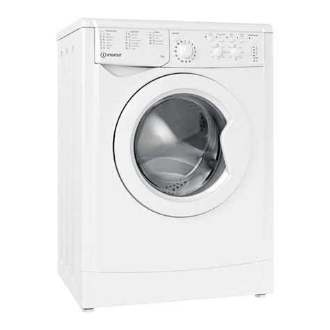 indesit iwc washing machine manual